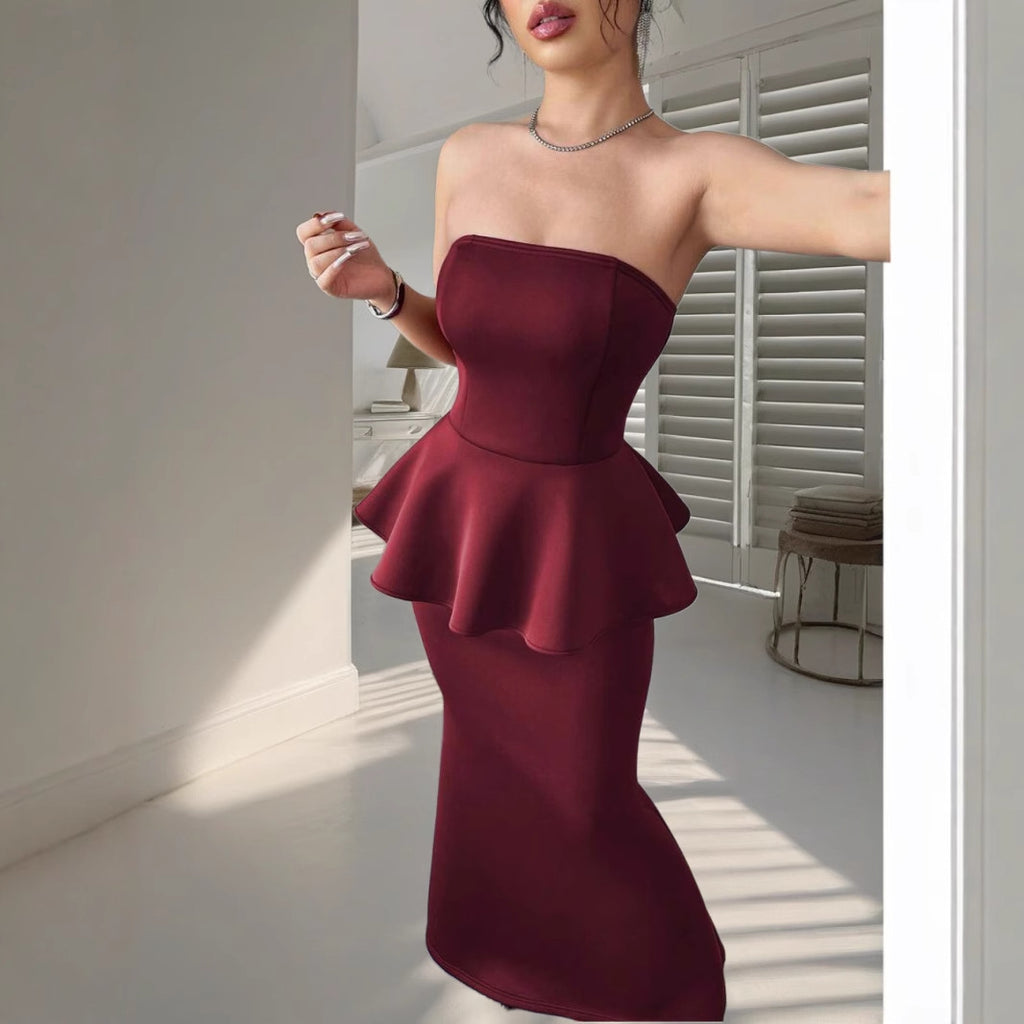 Western Style All-matching Pure Desire Coat Skirt