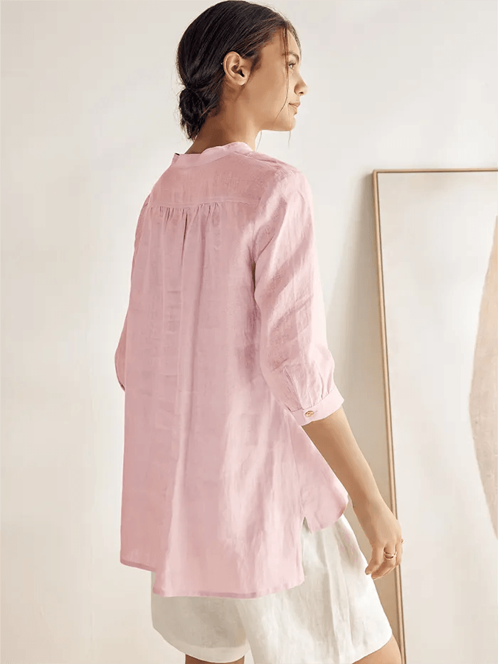 100% Linen Dress Shirt JOANNA