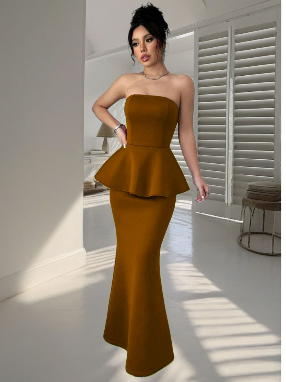 Western Style All-matching Pure Desire Coat Skirt
