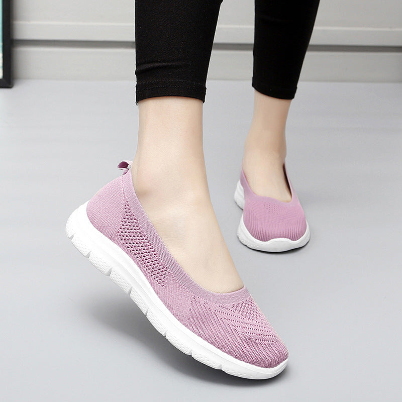 Flyknit Fashion Summer Low-cut Women's Shoes