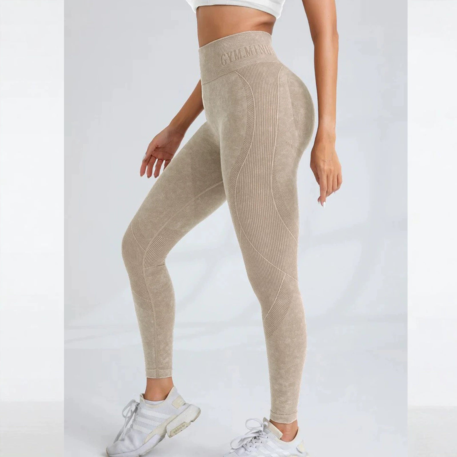 Sports Cycling Pants Quick-drying Yoga Pants High Waist Hip Lift Slim Fit Fitness Pants