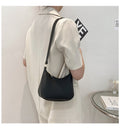 Women's Retro Portable Shoulder Underarm Bag Handbag