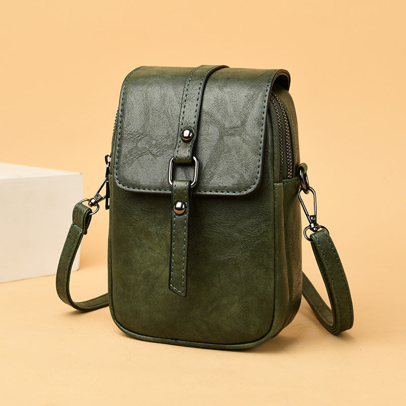 Versatile Generous One-shoulder Crossbody Bag Mini Phone Holder