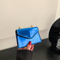Colorful Laser Lipstick Mini Chain Makeup Small Square Bag