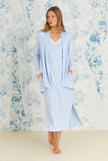 Clean Blue Dream Sweater Knit Cardigan