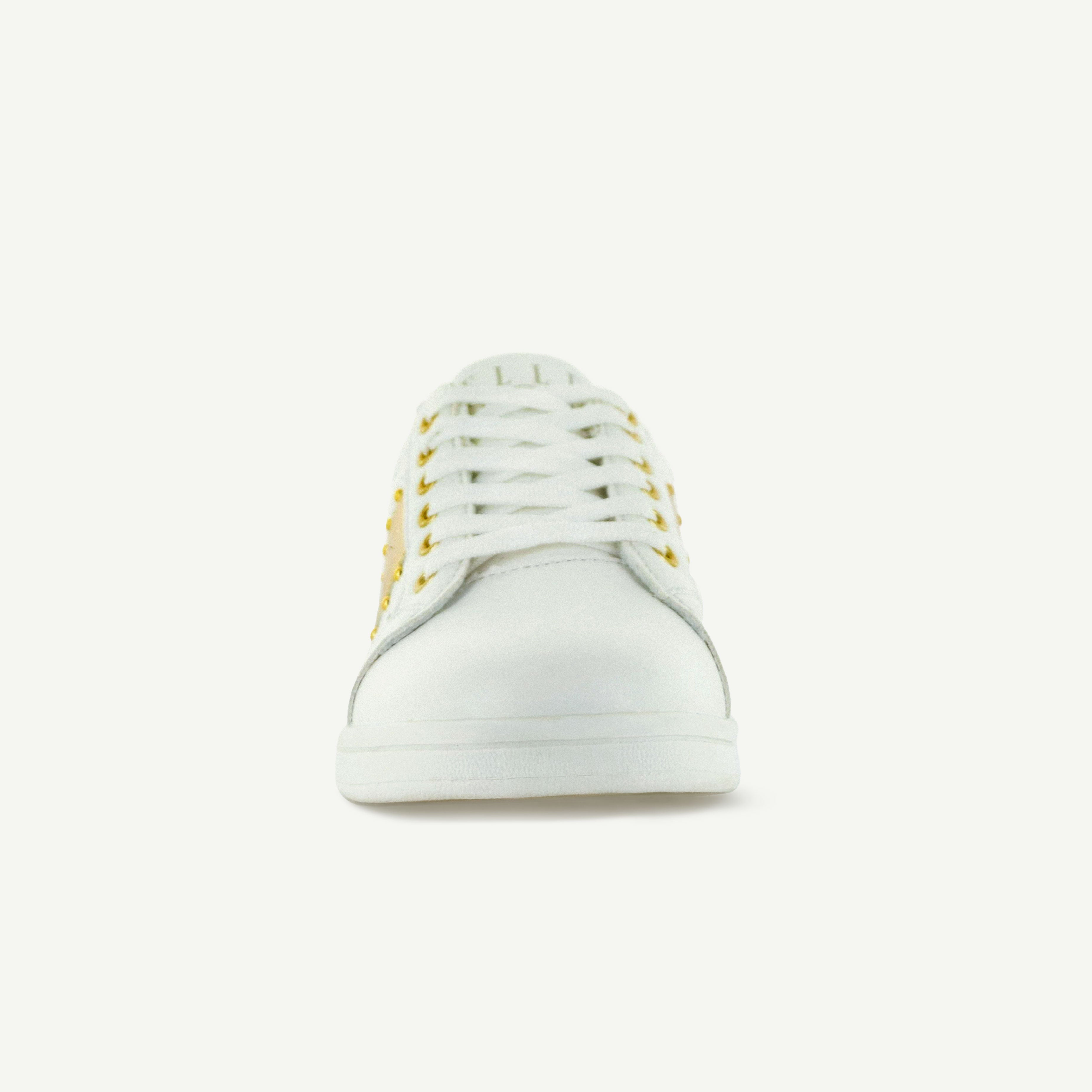 ECLAIR: COURT SHOE - WHITE