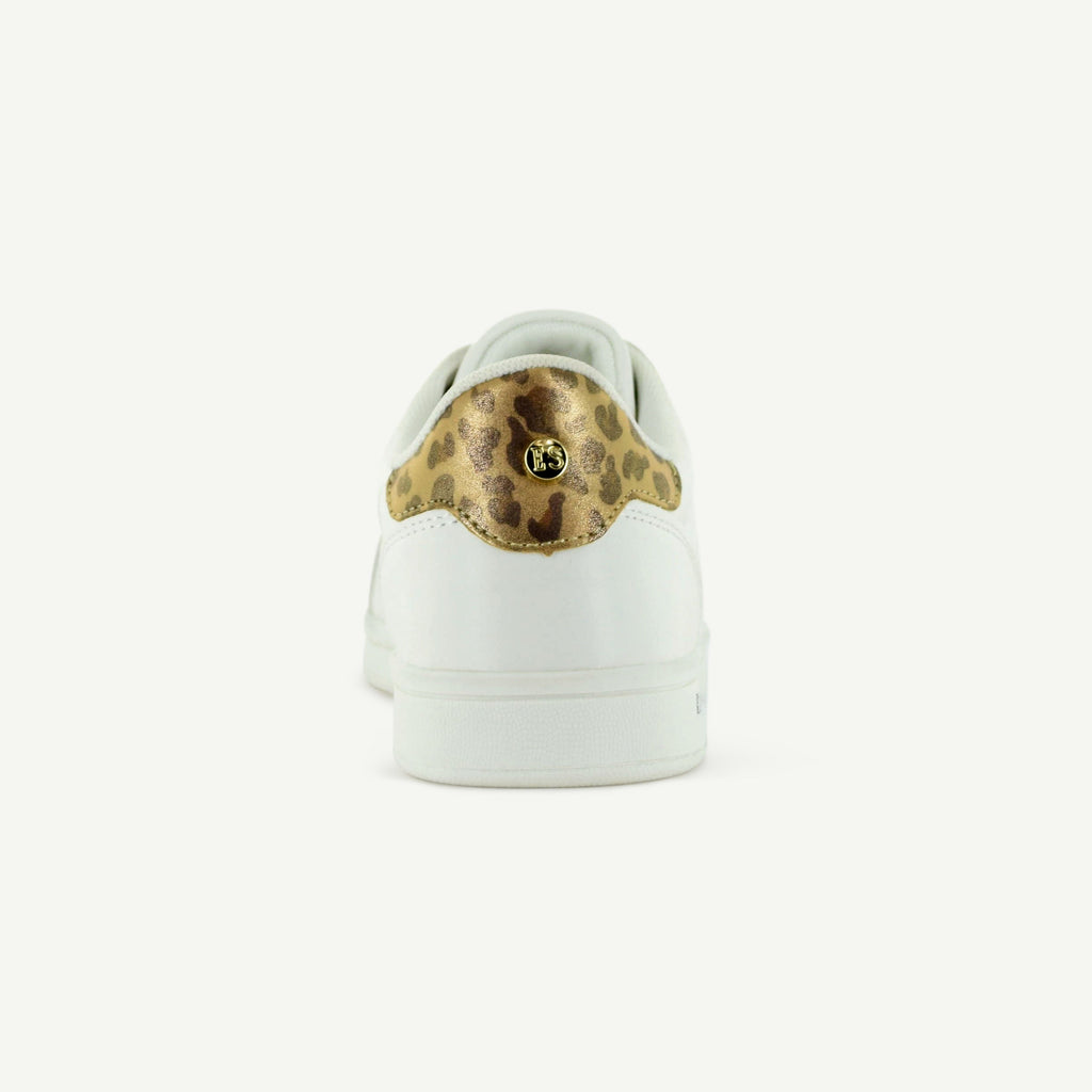 ECLAIR: COURT SHOE - WHITE