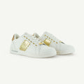 ECLAIR: COURT SHOE - WHITE