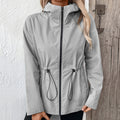 European And American Hooded Raincoat Outdoor Sports Mountaineering Suit Windcheater Jacket