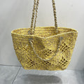 Weaving Hollow Beach New Straw Shoulder Knitted Bag
