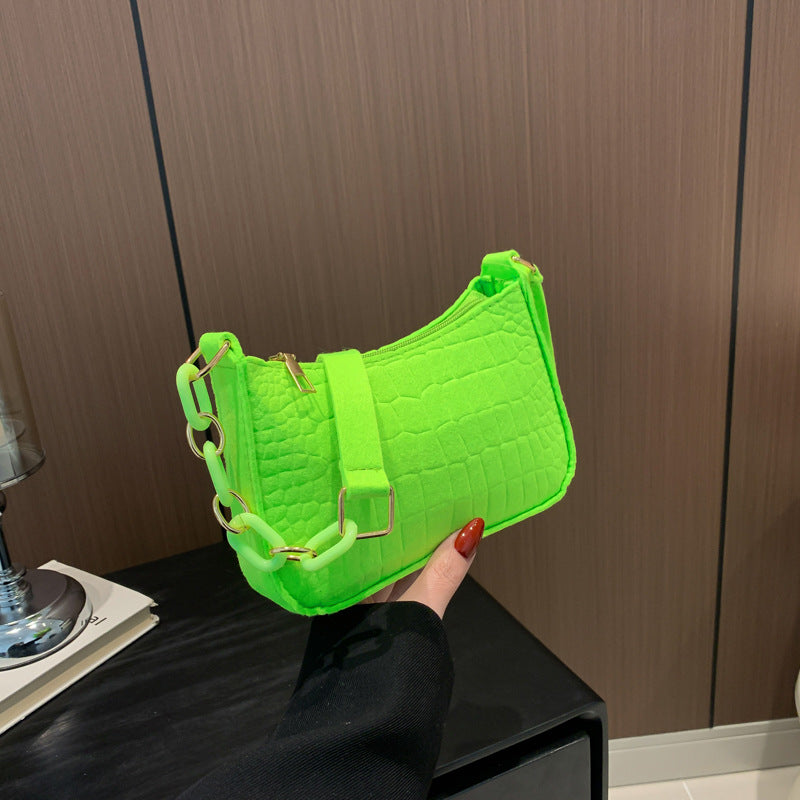 Chain Small Bag Trendy Lightweight Shoulder Bag Fashion