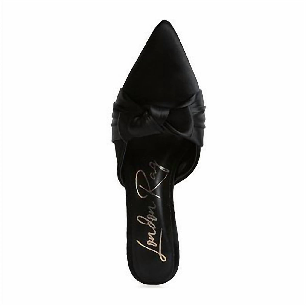 Women's Satin High Heel Shoe