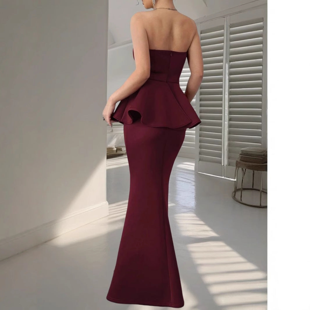 Western Style All-matching Pure Desire Coat Skirt