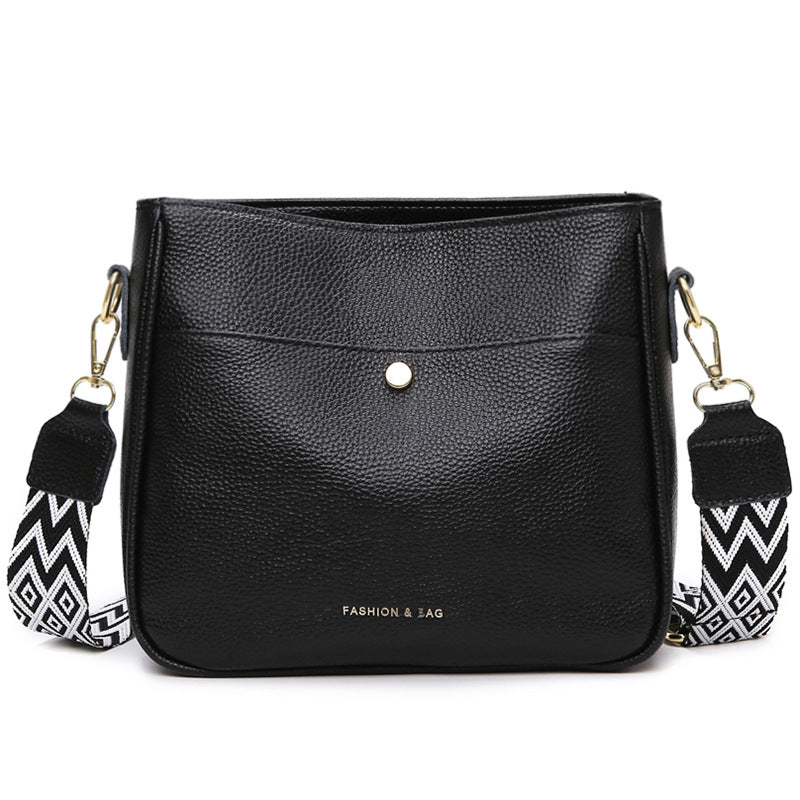 Leather Casual Shoulder Messenger Bag Top Layer Cowhide