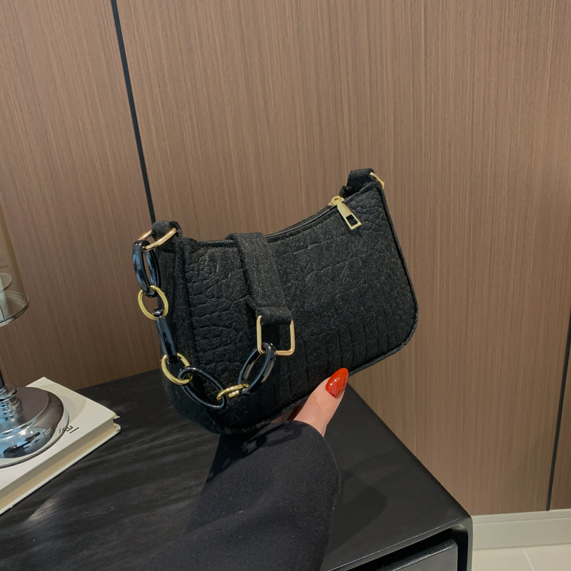 Chain Small Bag Trendy Lightweight Shoulder Bag Fashion