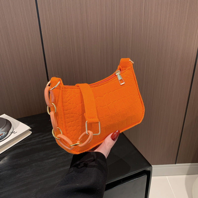 Chain Small Bag Trendy Lightweight Shoulder Bag Fashion