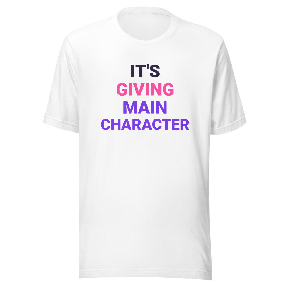 It's Giving Main Character T-Shirt