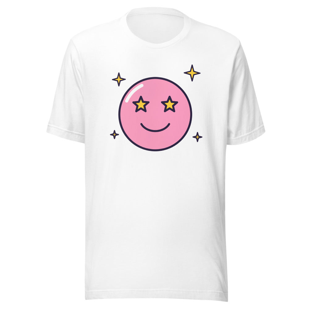 Pink Star Smiley