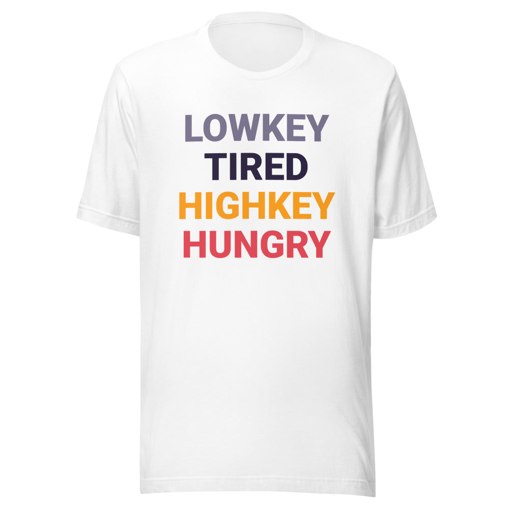 Lowkey Tired Highkey Hungry