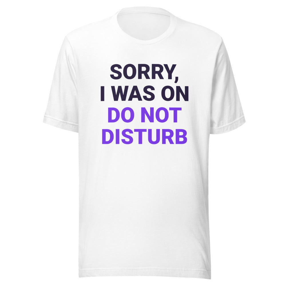 Do Not Disturb