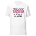 Ten Out of Ten No Notes